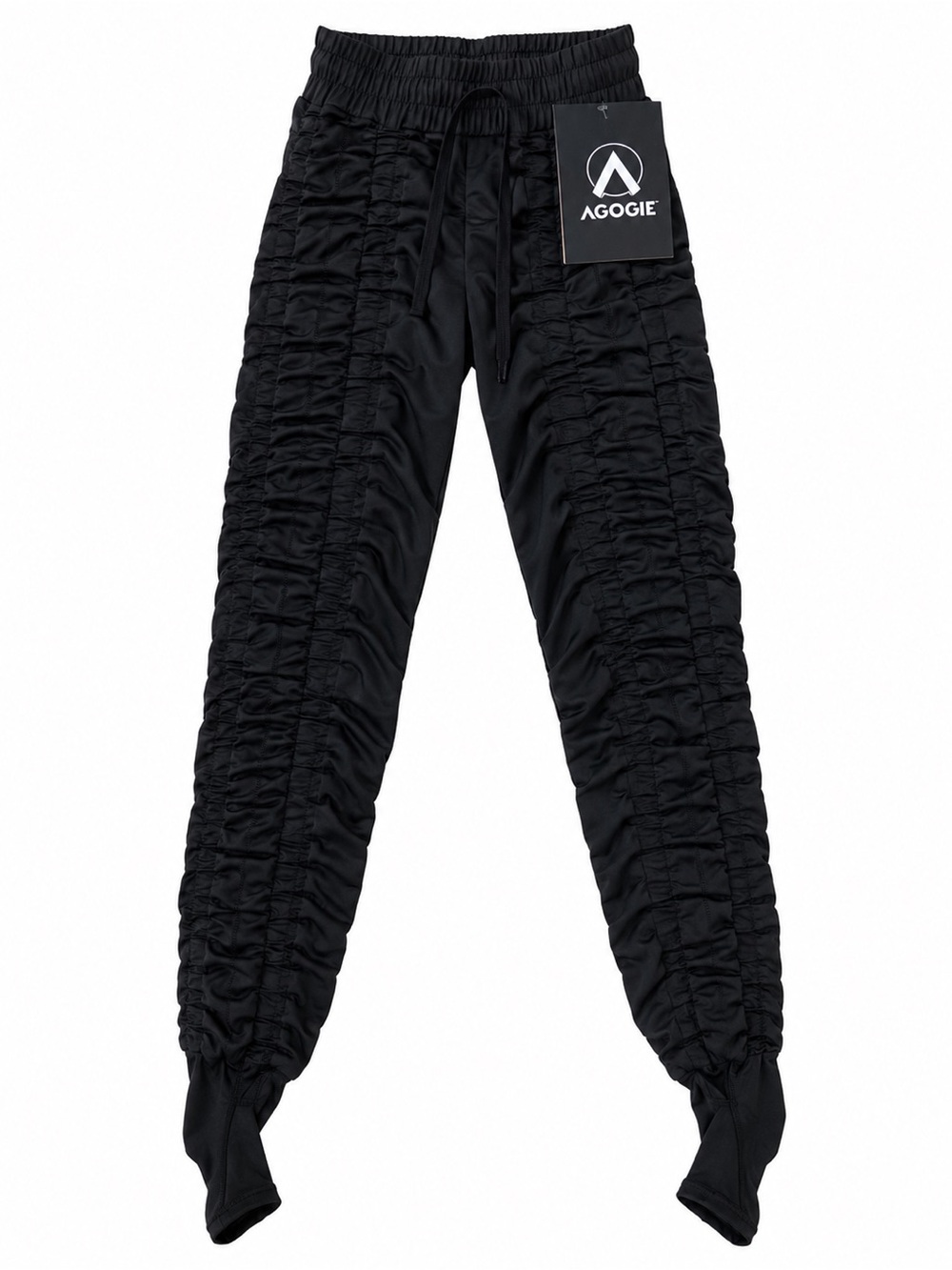 NWT Mens AGOGIE Wearable Resistance Training Pants Black M Athletic Leggings